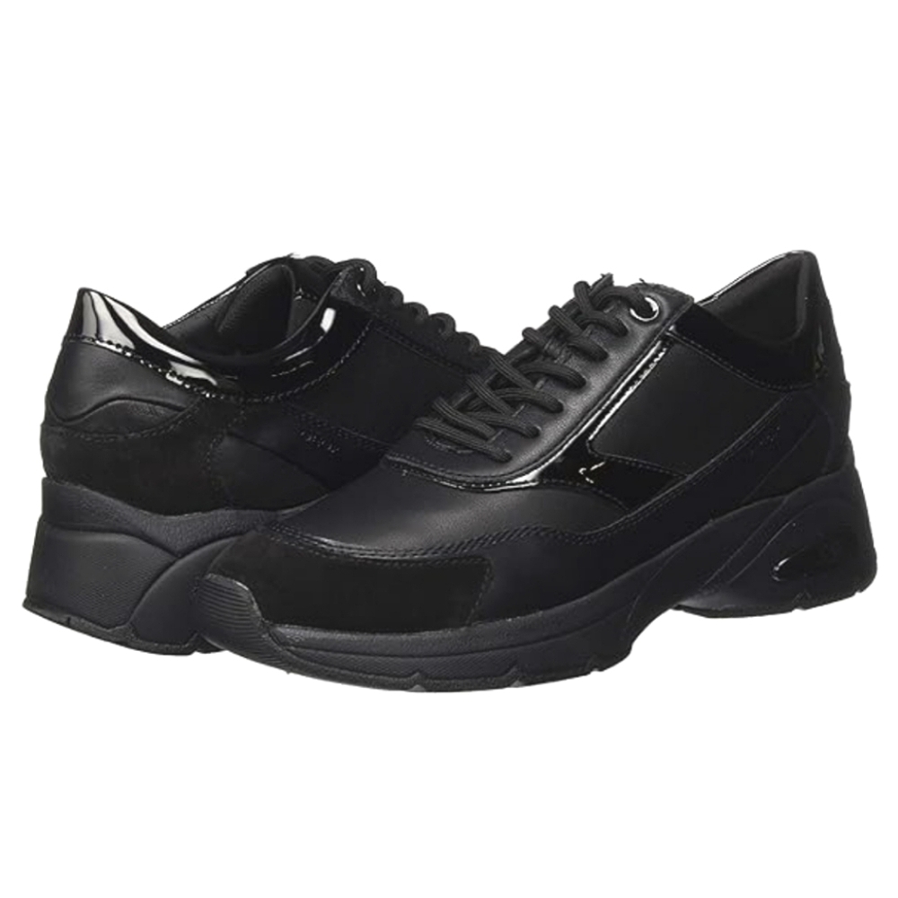 Geox Respira Italian Patent Leather Training Sneakers Size 10.5